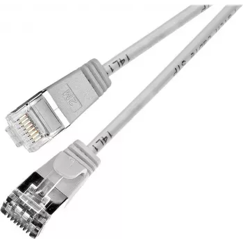 Wirewin SLIM SL6 7,5 m Cat.6 Slim-Light kabel krosowy U/FTP, szary (PKW-LIGHT-STP-K6 7.5)