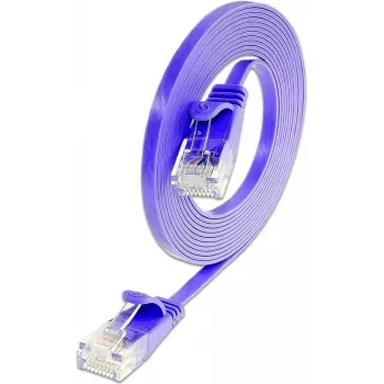 Kabel krosowy Wirewin Triotronik Cat 6 2m U/UTP RJ45, Slim, miedziany, biały PKW-SLIM-KAT6 2.0 VT