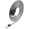 Wirewin Triotronik Cat6 F/FTP 7,5m czarny kabel krosowy PKW-LIGHT-STP-K6 7.5 SW