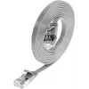 Wirewin Triotronik Cat6 U/FTP Slim kabel Ethernet Patch, 3m, RJ-45 męski do męskiego, szary PKW-STP-SLIM-KAT6 3.0