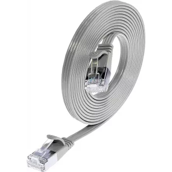 Wirewin Triotronik Cat6 U/FTP Slim kabel Ethernet Patch, 3m, RJ-45 męski do męskiego, szary PKW-STP-SLIM-KAT6 3.0