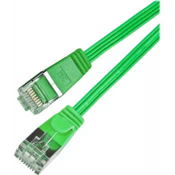 Wirewin Triotronik Cat6 U/FTP Slim Patch Cable 0,25m Zielony PKW-STP-SLIM-KAT6 0.25 GN