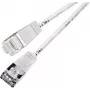 Wirewin Triotronik PKW-LIGHT-STP-K6 1.0 WS kabel krosowy Cat6 S/FTP Slim, 1m, biały