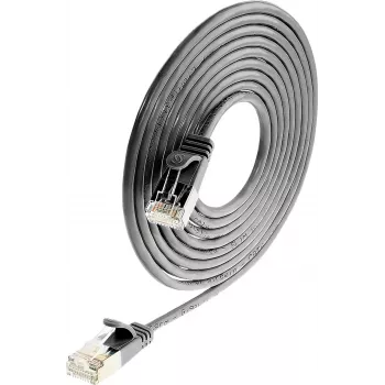 Wirewin Triotronik PKW-LIGHT-STP-K6 3.0 SW kabel krosowy Cat6 ekranowany, 3m, czarny
