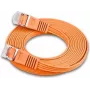 Wirewin Triotronik PKW-STP-SLIM-KAT6 3.0 OR – smukły kabel sieciowy Cat6 U/FTP 3 m, RJ45 męski-męski, pomarańczowy