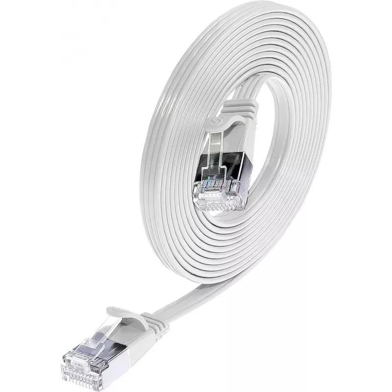 Wirewin Triotronik PKW-STP-SLIM-KAT6 3.0 WS kabel sieciowy Ethernet Cat6 U/FTP Slim 3m biały