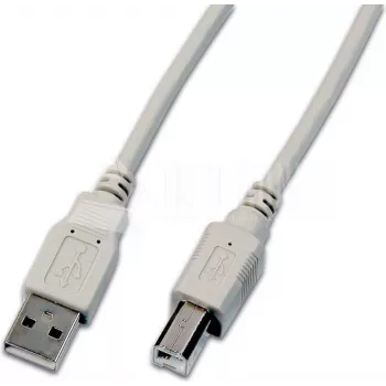 Kabel Wirewin USB 2.0 A-B 1,5m szary USB A-B MM 1.5 GR