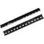 Wirewin VCO 42U BL regulowana perforowana półka rack 1U 19 cali czarna