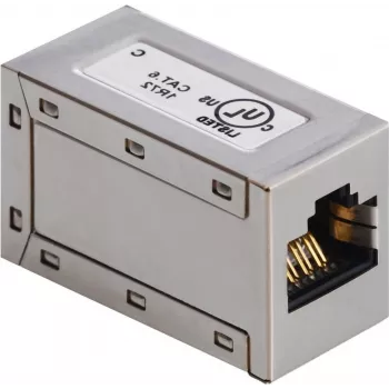Wirewin 121169 Rozdzielacz/Łącznik Ethernet RJ45, Szary