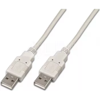 Przewód USB Wirewin USB A-A MM 1.0 GR 1 m USB 2.0 Szary