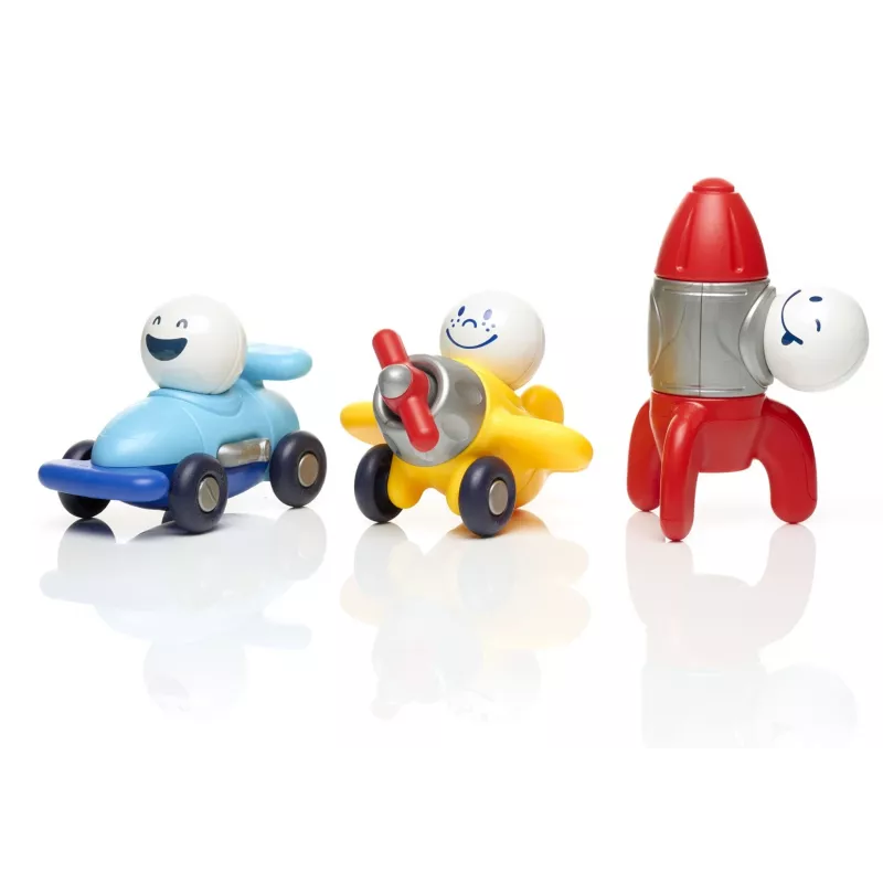 SmartMax My First Explorers 15-elementowy magnetyczny zestaw konstrukcyjny dla maluchów w wieku 1-5 lat