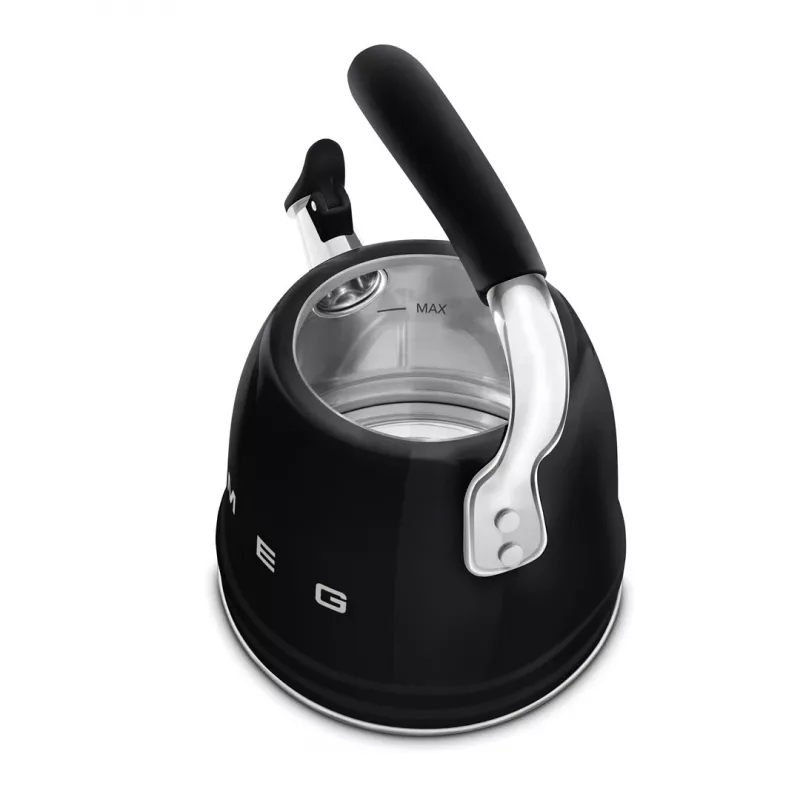 Smeg 50's Style Czajnik WKF01BL Czarny 1.7L 2400W Stal nierdzewna