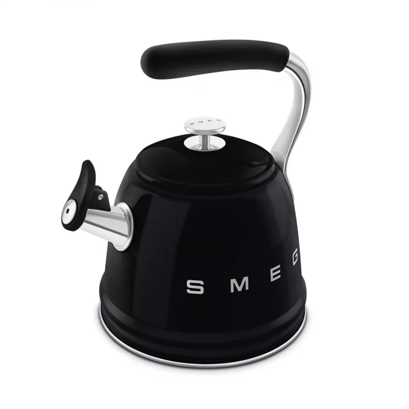 Smeg 50's Style Czajnik WKF01BL Czarny 1.7L 2400W Stal nierdzewna