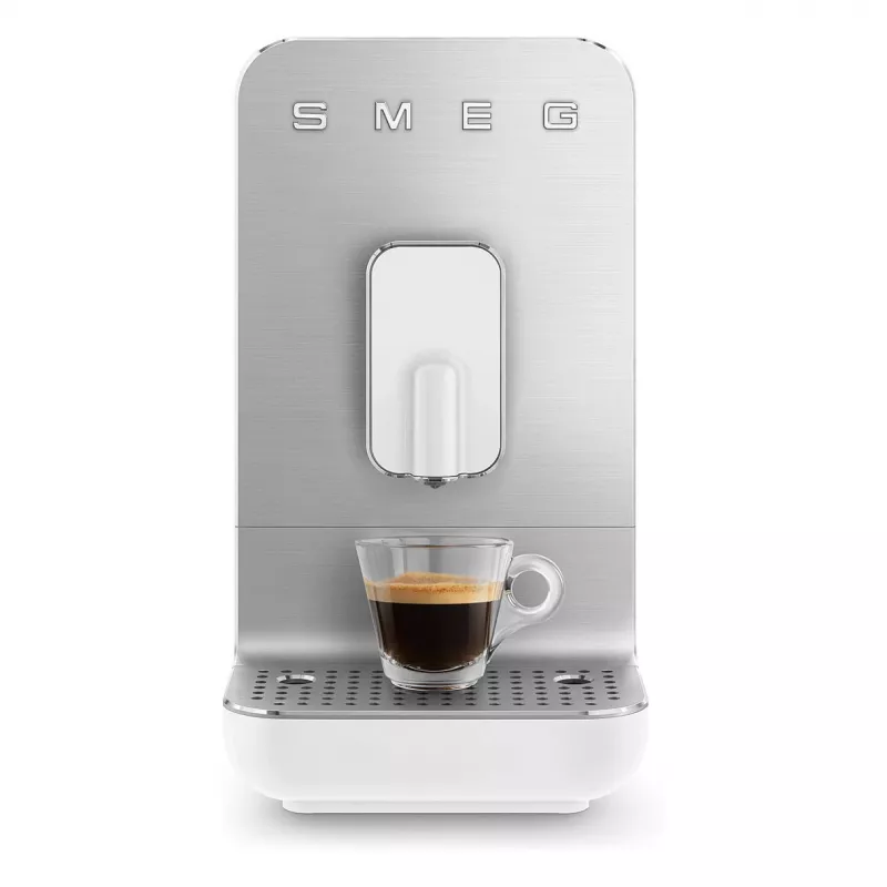 SMEG BCC11WHMEU Automatyczny ekspres do kawy z dyszą parową, 19 barów, 1,4 l, biały