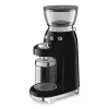 Smeg CGF03BLEU Młynek do kawy żarnowy stożkowy w stylu lat 50. - czarny, 150W, pojemność 350g