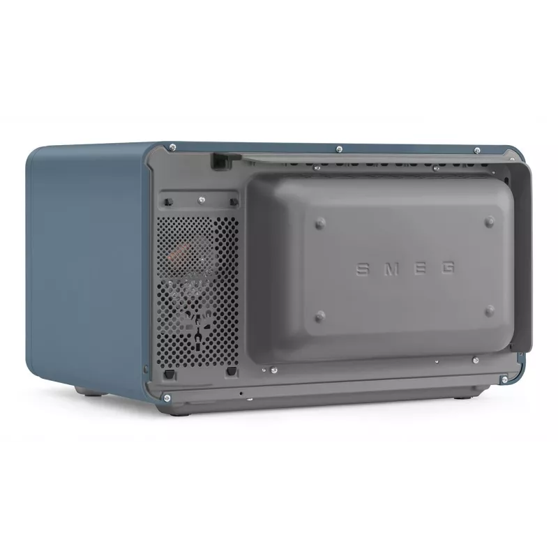 Smeg Combi Microwave MOC02SBMEU, 9 Functions, 2100W, Storm Blue Matt