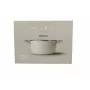 Smeg CSF2412CRM Casserole, 24 cm, Ceramic Non-Stick, Stainless Steel Handle, Matte Cream