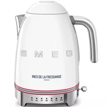 Czajnik elektryczny Smeg KLF04IDFEU 1.7L, Biały, Ines de la Fressange