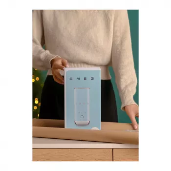 Smeg MFF02PGEU Automatyczny spieniacz i podgrzewacz do mleka, pastelowa zieleń, 500 W