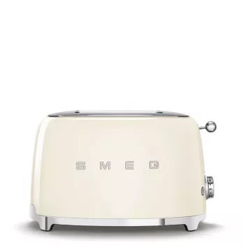Smeg Toaster TSF01MLMEU, 2 kromki, Beżowy, Edycja Ines de la Fressange Paris