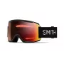 Smith Squad Gogle narciarskie – Chromapop Sun Red Mirror, czarno-czerwone