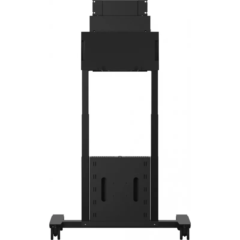 SMS Func Mobile Motorized Flipster 2 Cart - Czarny - Do wyświetlaczy do 65 inch - Dla Microsoft Surface Hub 2S 50 inch, Samsung Flip WM55H, Flip 2 WM55R, WM65R, WM85R