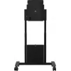 SMS Func Mobile Motorized Flipster 2 Cart - Czarny - Do wyświetlaczy do 65 inch - Dla Microsoft Surface Hub 2S 50 inch, Samsung Flip WM55H, Flip 2 WM55R, WM65R, WM85R