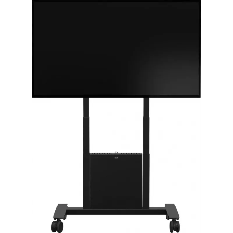 SMS Func Mobile Motorized Flipster 2 Cart - Czarny - Do wyświetlaczy do 65 inch - Dla Microsoft Surface Hub 2S 50 inch, Samsung Flip WM55H, Flip 2 WM55R, WM65R, WM85R