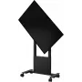 SMS Func Mobile Motorized Flipster 2 Cart - Czarny - Do wyświetlaczy do 65 inch - Dla Microsoft Surface Hub 2S 50 inch, Samsung Flip WM55H, Flip 2 WM55R, WM65R, WM85R