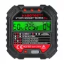 Tester gniazdek z wyświetlaczem cyfrowym Habotest HT107D