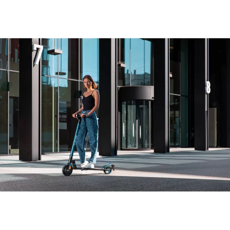 SoFlow SO1 Hoverboard Elektryczny, Czarny/Turkusowy, 20 km/h, 100 kg Maksymalne Obciążenie