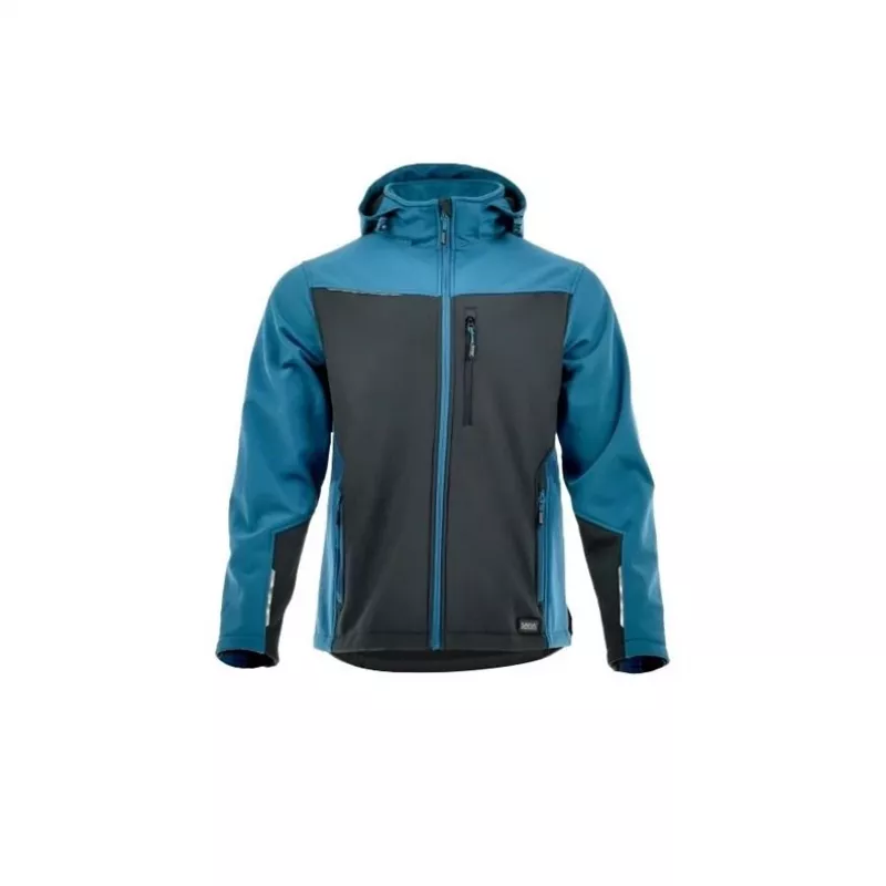 SOFTSHELL COMFORTXL Kurtka softshell XL Black 8000mm Wodoodporna Wiatroszczelna Oddychająca Odzież robocza