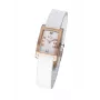 SOL WATCH WOMAN 10011/3 23mm Quartz Analog Stainless Steel Case Leather Strap White Dial Black Strap