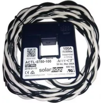 SOLAREDGE SECT-SPL-100A-A przekładnik prądowy rozwierny 100A, wyjście 333mV, kabel 3m, otwór 16mm