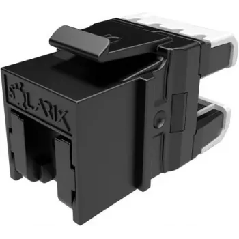 SOLARIX Cat.6 UTP RJ45 gniazdo keystone bez narzędzi, czarne