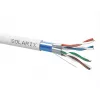 SOLARIX SXKD-6A-FFTP-LSOH Cat.6A F/FTP Installation Cable, LSOH, Dca-s2,d2,a1, 500m Wooden Spool, Grey