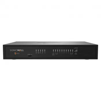 Urządzenie zabezpieczające SonicWall TZ480 Gen 8 Desktop - Zapora 6 Gb/s, 8x1GbE, 2x2.5GbE, 2x5GbE SFP+