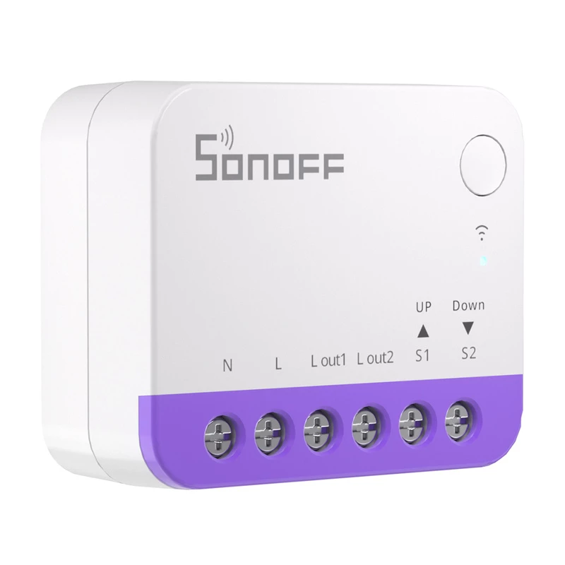 Sonoff MINI-RBS WiFi Inteligentny Mini Przełącznik do Rolet (2-Pak)