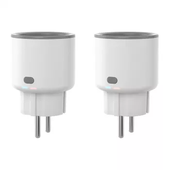 SONOFF S60ZBTPF Zigbee 3.0 Inteligentna wtyczka (2 szt.) Typ F, zdalne sterowanie, harmonogram, sterowanie głosowe