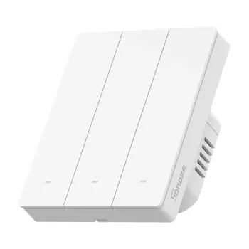 SONOFF ZBM5-3C-80W 3-Kanałowy Dotykowy Przełącznik Ścienny Zigbee