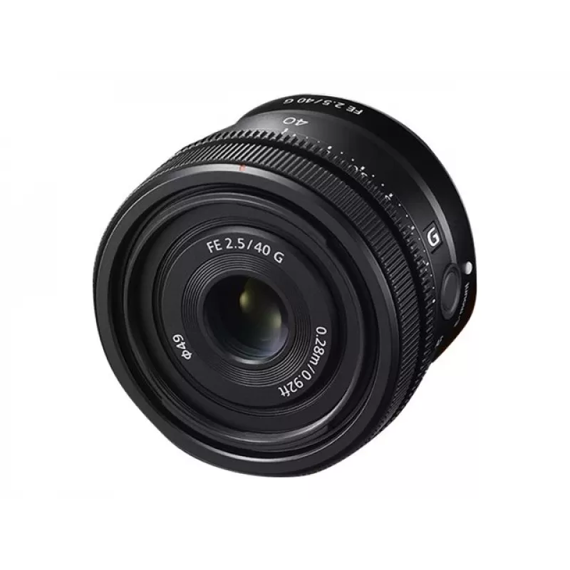 Sony FE 40mm f/2.5 G Obiektyw stałoogniskowy do pełnej klatki (SEL40F25GB.SYX)