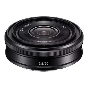 Sony SEL20F28B.SYX E-Mount 20mm f/2.8 Obiektyw stałoogniskowy (czarny)
