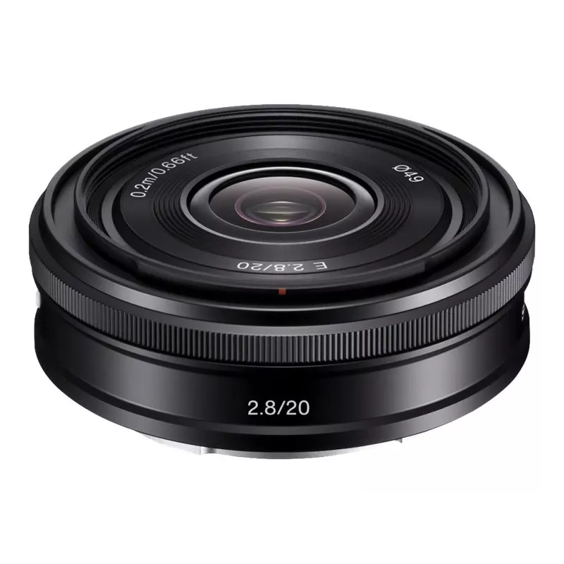 Sony SEL20F28B.SYX E-Mount 20mm f/2.8 Obiektyw stałoogniskowy (czarny)