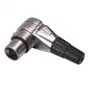 Soundsation GO-LINK SXLR034F-B 3-pinowy żeński złącze XLR, lutowanie, czarny, 25 sztuk