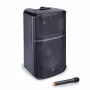 Soundsation Provibe 10AIR Aktywny 10-calowy 2-drożny głośnik PA z Bluetooth i odtwarzaczem MP3 USB, 300W RMS, czarny