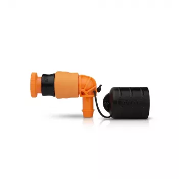 Source Storm Valve Hydration Bite Valve z blokadą Twist-Lock – przezroczysty niebieski