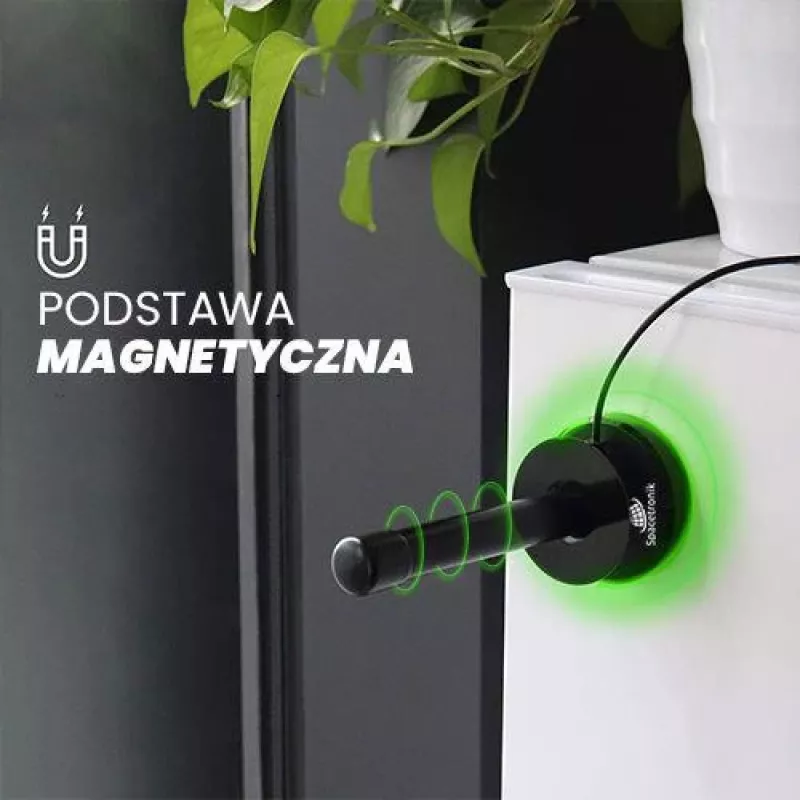 Spacetronik Hook TV DVB-T2 antena magnetyczna ze wzmacniaczem 28 dBi i kablem 3m
