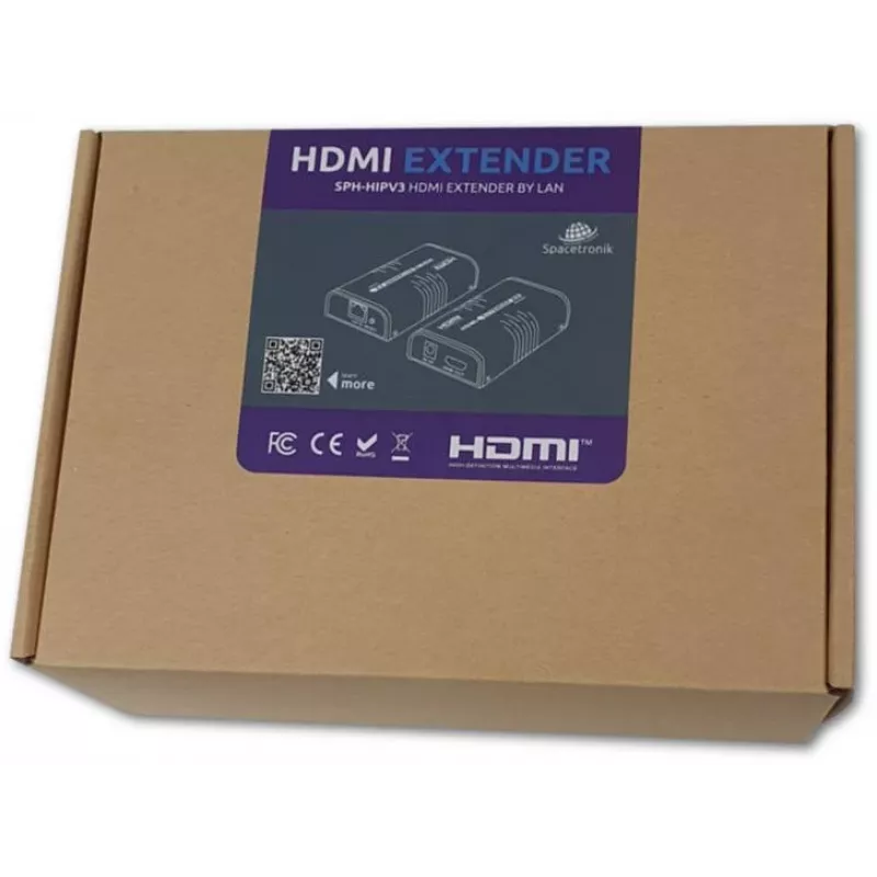 SPACETRONIK SPH-HIPv4 Odbiornik HDMI over IP Multicast RX