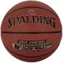 Piłka do koszykówki Spalding Grip Control, rozmiar 7, brązowa, skóra kompozytowa, do gry w hali i na zewnątrz
