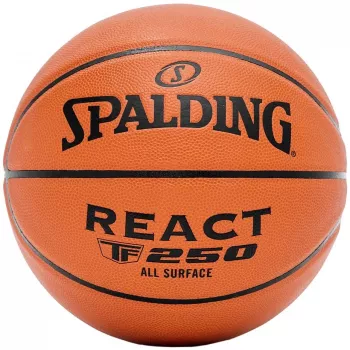 Spalding React TF-250 Piłka do koszykówki Rozmiar 5 Brązowy 76803Z